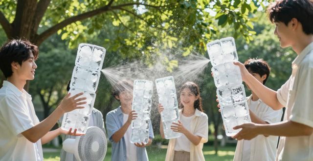 大冰块降温方法_常州夏季防暑降温大冰块_大冰块户外活动使用时长